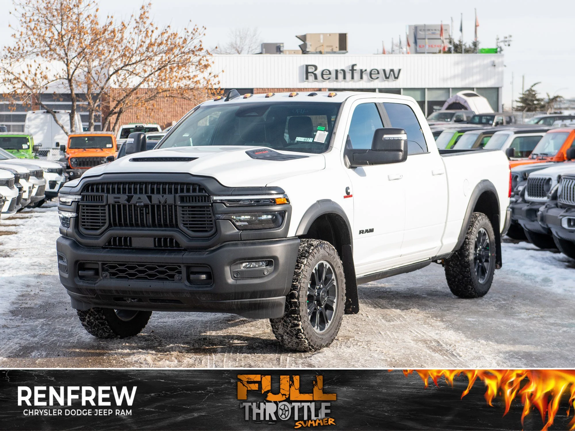 New 2026 White RAM Rebel* image 1