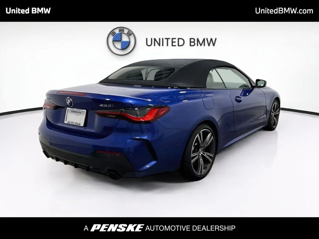 Used 2024 Blue Metallic BMW 430i xDrive image 5