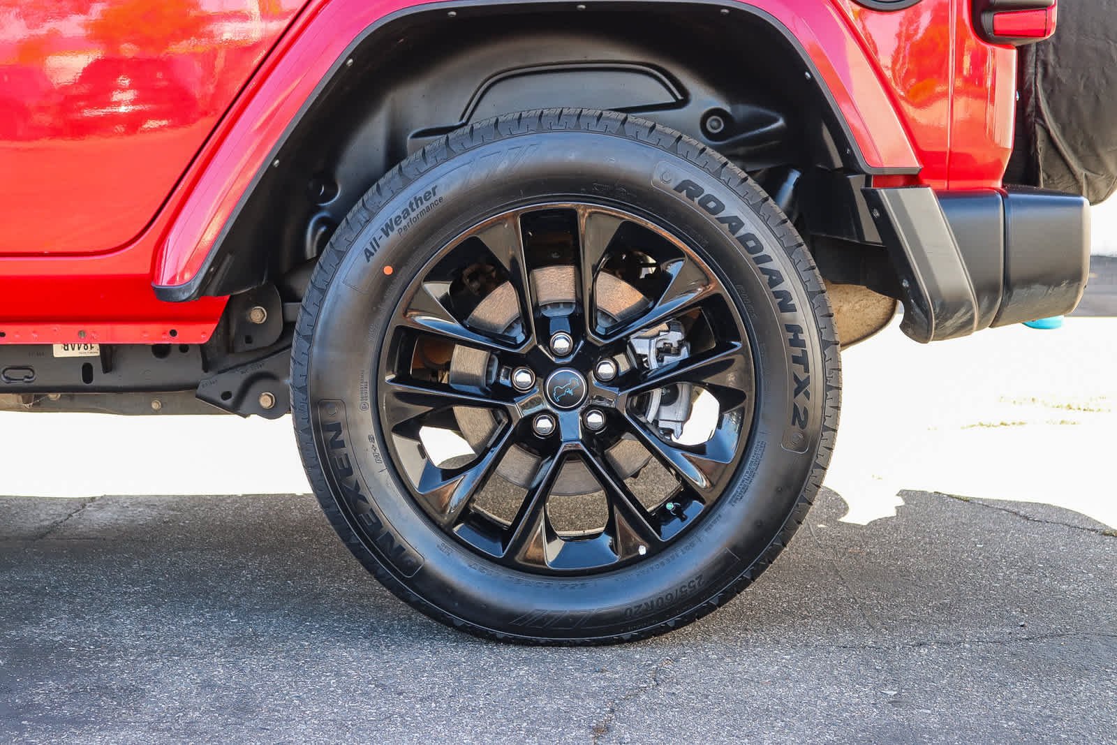 Used 2024 Firecracker Red Clearcoat Jeep Sahara image 11