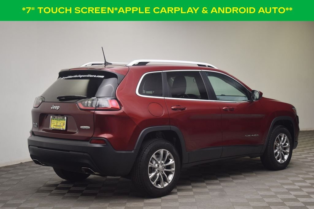 Used 2019 Velvet Red Pearlcoat Jeep Latitude Plus image 8