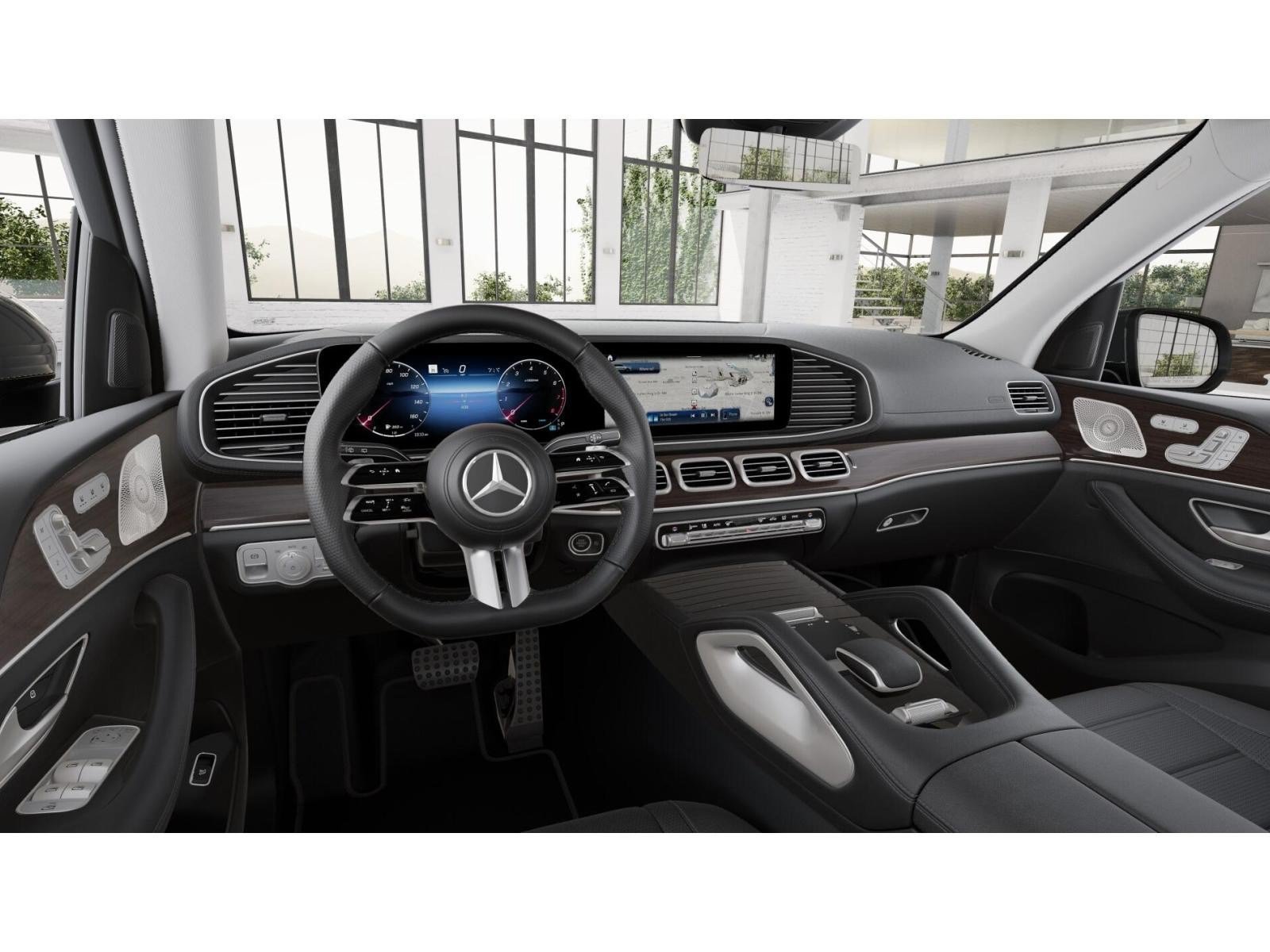 New 2026 Selenite Grey Metallic Mercedes-Benz GLS 450 4D Sport Utility 4MATIC® image 4
