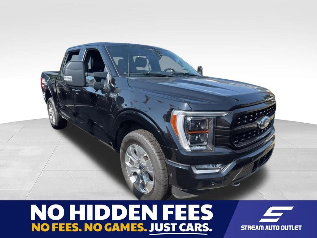 Used 2023 Black Ford Platinum image 1