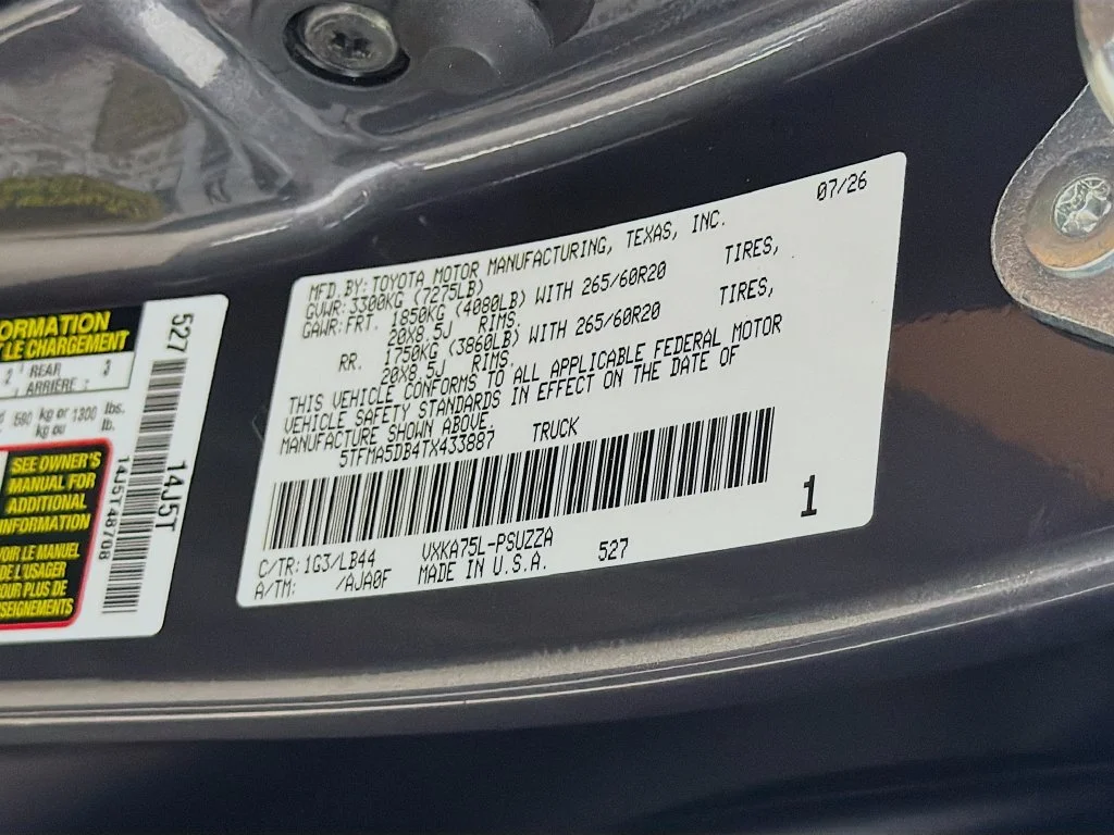 New 2026 Gray Toyota 1794 Edition image 30