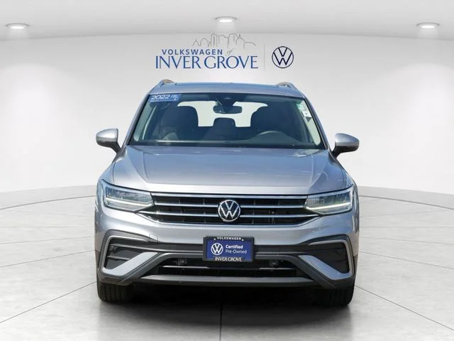Certified 2022 Volkswagen Tiguan SE with VIN 3VV2B7AX4NM143269 for sale in Inver Grove Heights, Minnesota