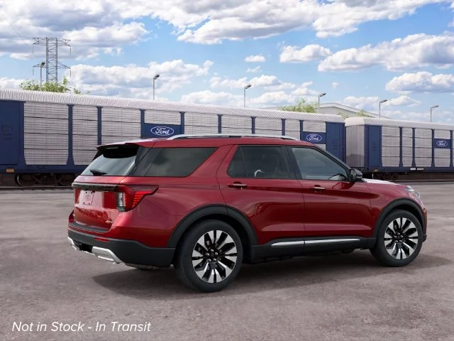 New 2027 Red Ford Platinum image 6