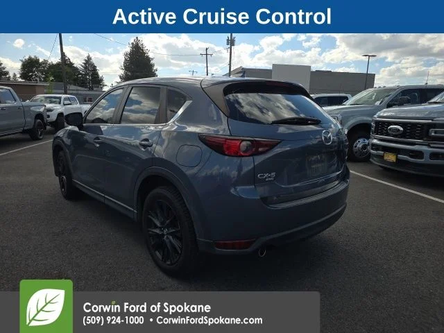 Used 2021 Polymetal Gray Metallic Mazda Carbon Edition image 10