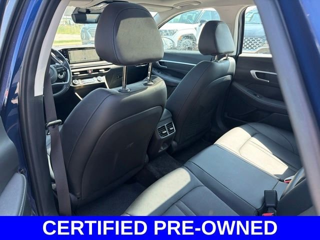Certified Used 2021 Blue Hyundai Limited image 37