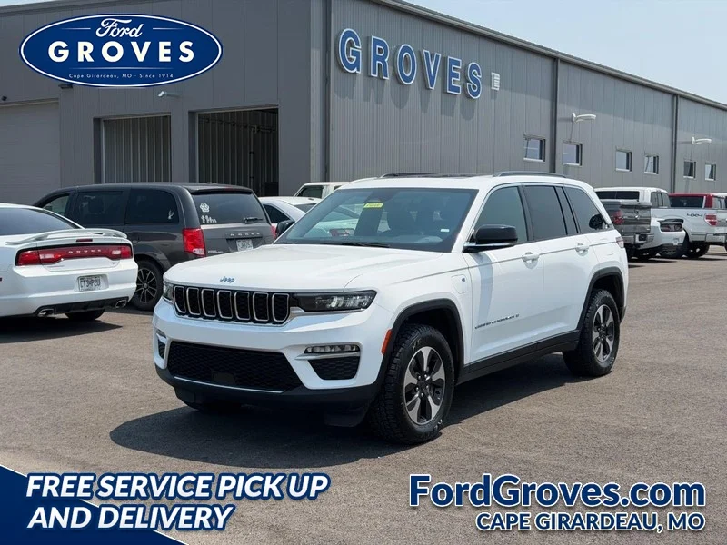 Certified Used 2024 Bright White Clearcoat Jeep 4X4 image 1