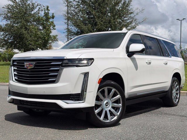Used 2023 White Cadillac Premium Luxury Platinum image 1