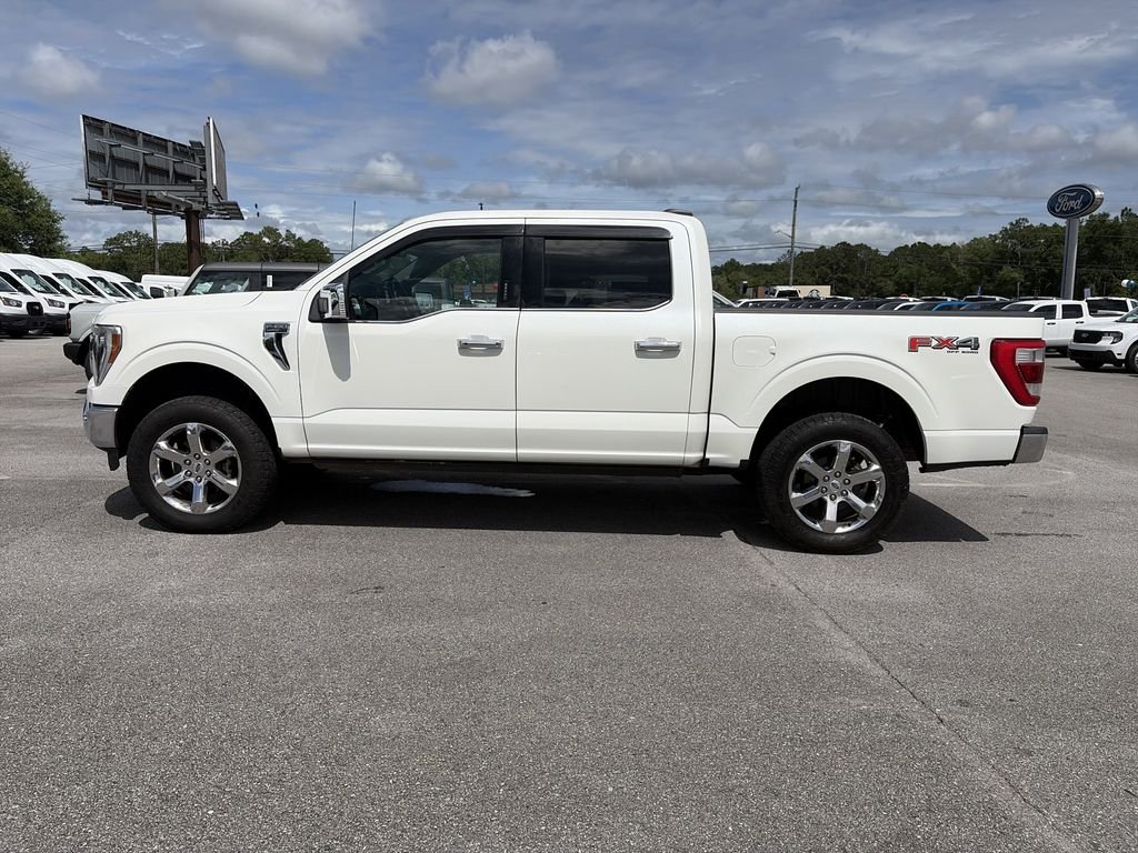 Used 2021 White Ford Lariat image 4