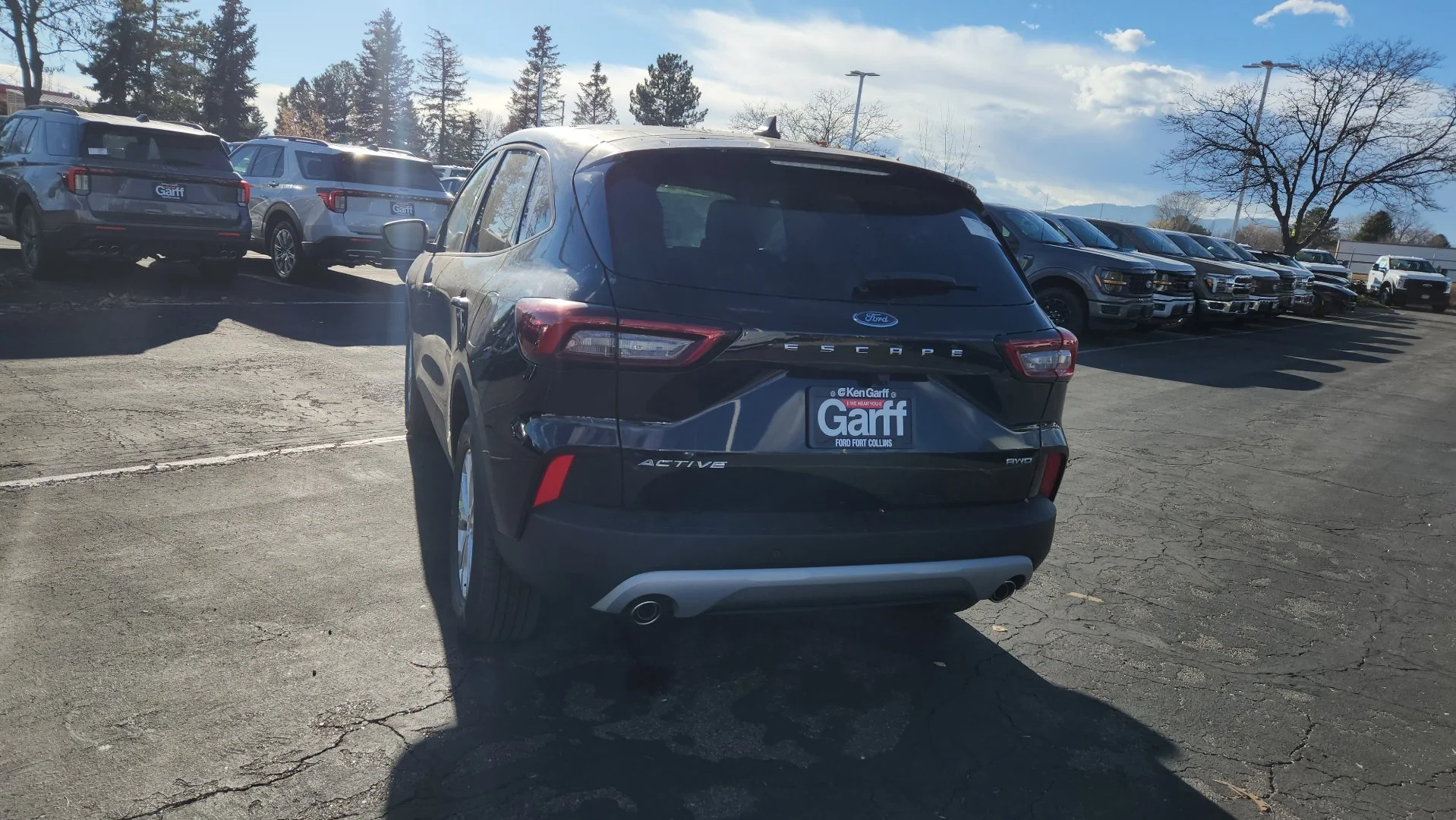 New 2026 Agate Black Metallic Ford Active image 9