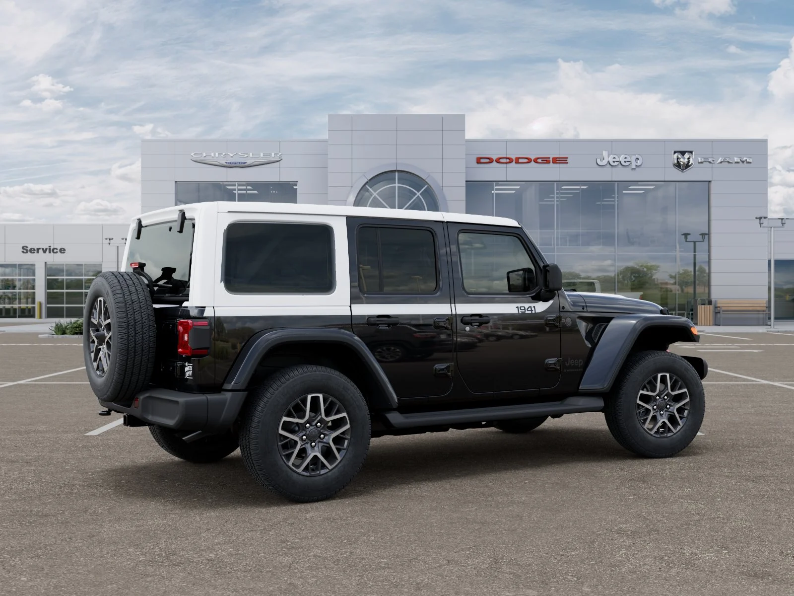New 2026 Black Clear-Coat Exterior Paint Jeep Sahara image 34