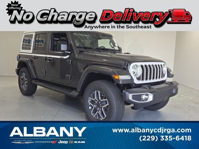 New 2026 Granite Crystal Metallic Clear-Coat Exterior Paint Jeep Sahara image 1
