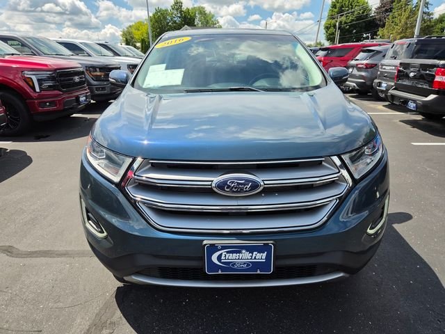 Used 2016 Ford Edge SEL with VIN 2FMPK4J80GBB17912 for sale in Evansville, WI