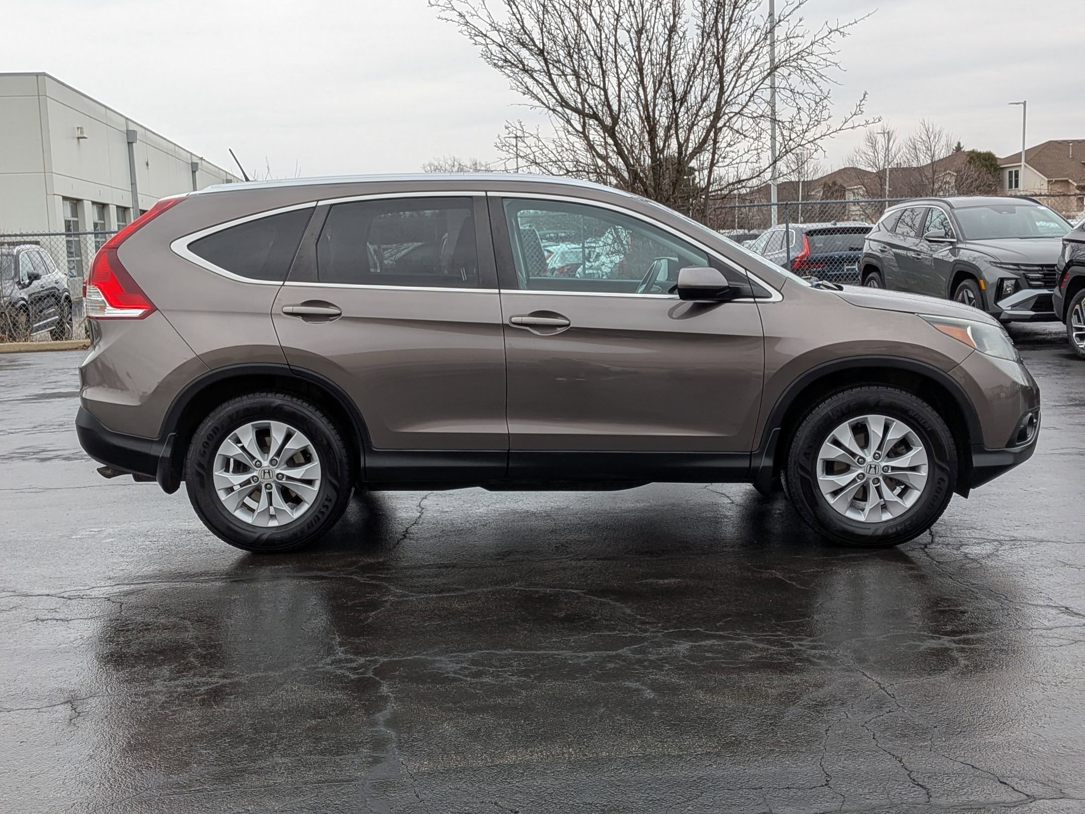 Used 2014 Honda CR-V EX-L with VIN 2HKRM4H72EH687870 for sale in Tinley Park, IL