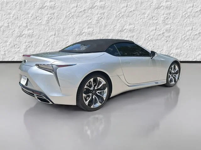 Used 2021 Liquid Platinum Lexus LC 500 image 3