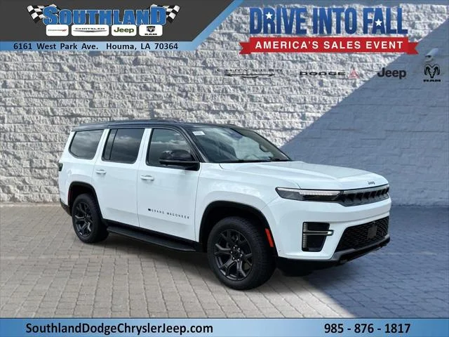 New 2026 Bright White Clearcoat Jeep Grand Wagoneer image 1