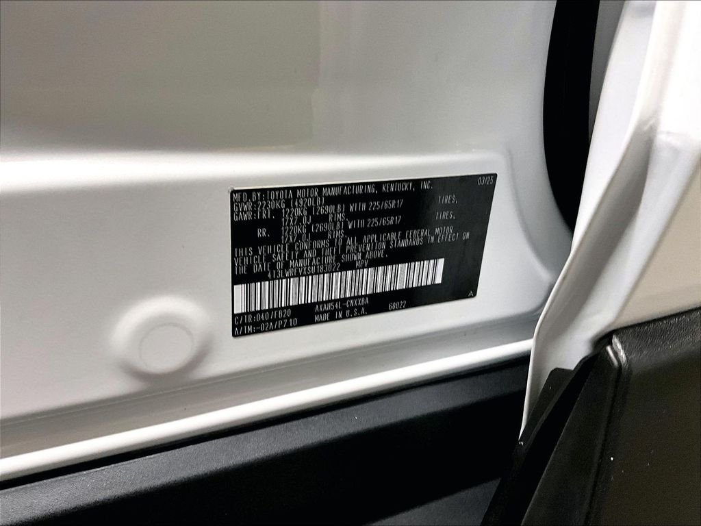 Used 2025 White Toyota LE image 34