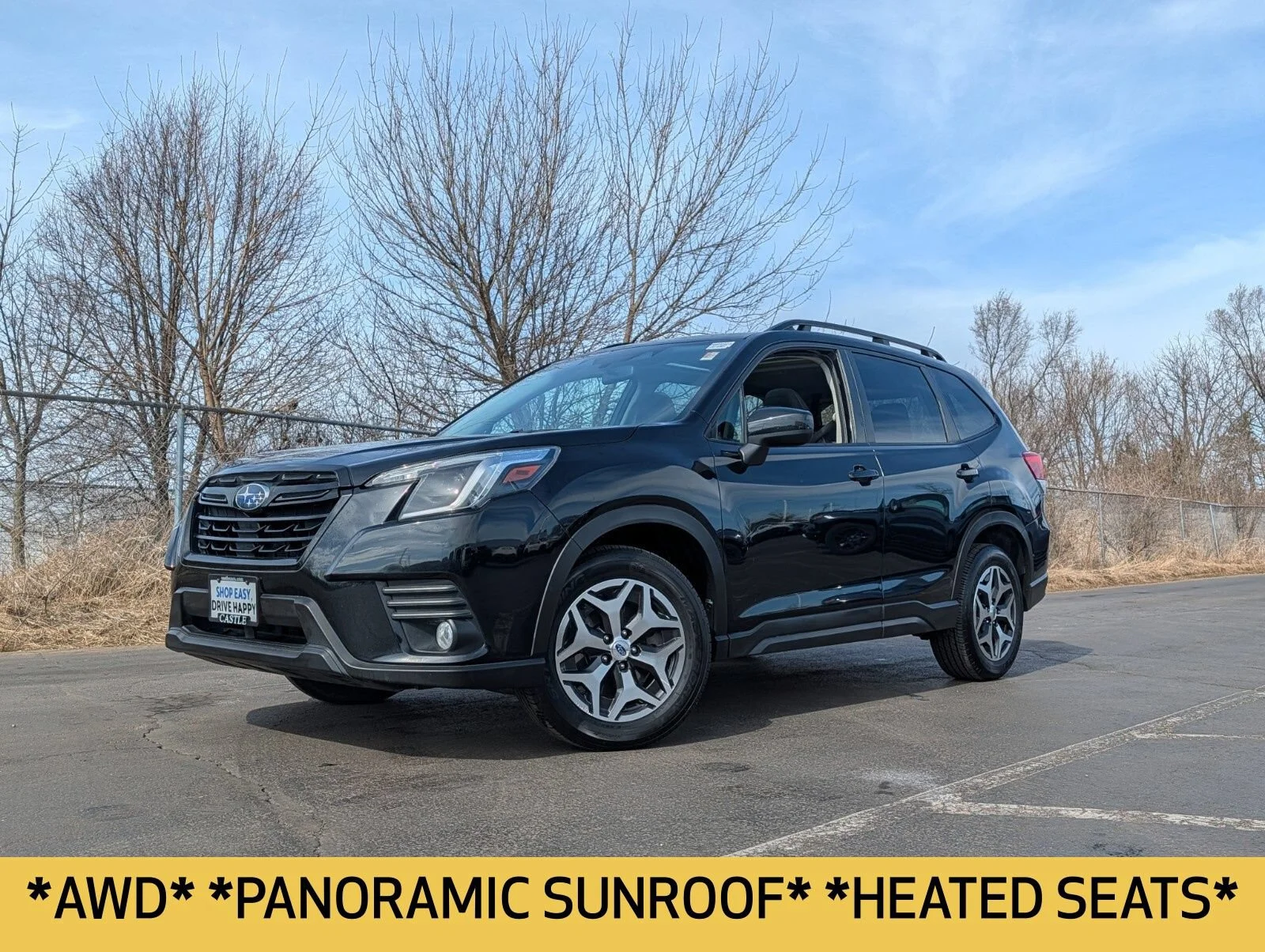 Used 2022 Black Subaru Premium image 2