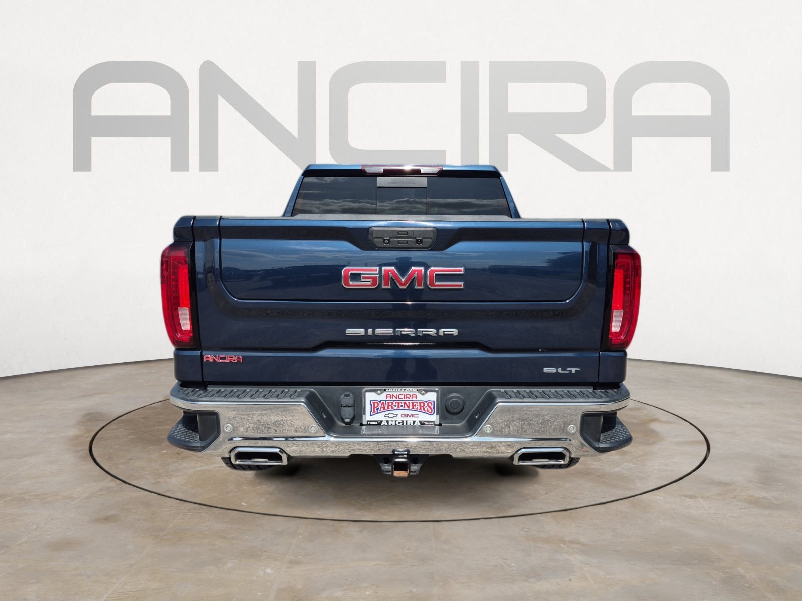 Used 2022 PACIFIC BLUE METALLIC GMC SLT image 9