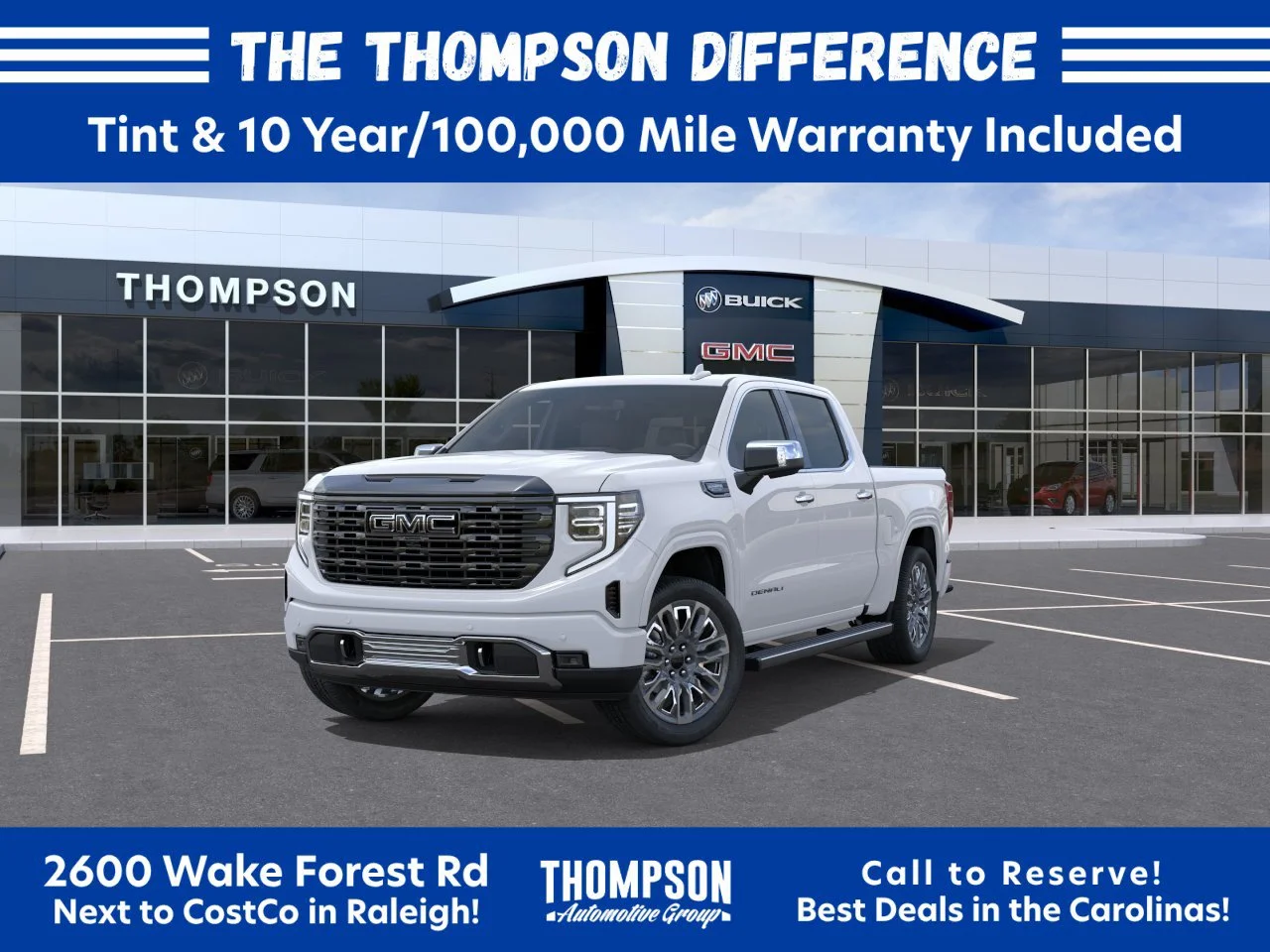 New 2026 Glacier White Tricoat GMC Denali Ultimate image 8
