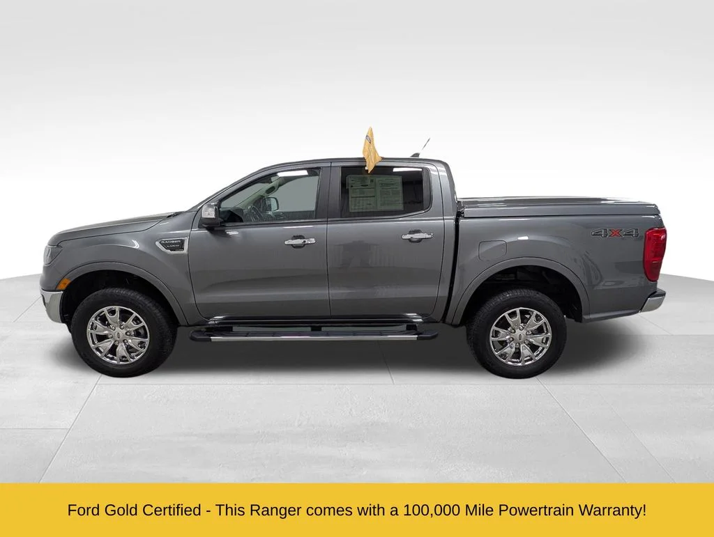 Certified Used 2022 Carbonized Gray Metallic Ford Lariat image 1