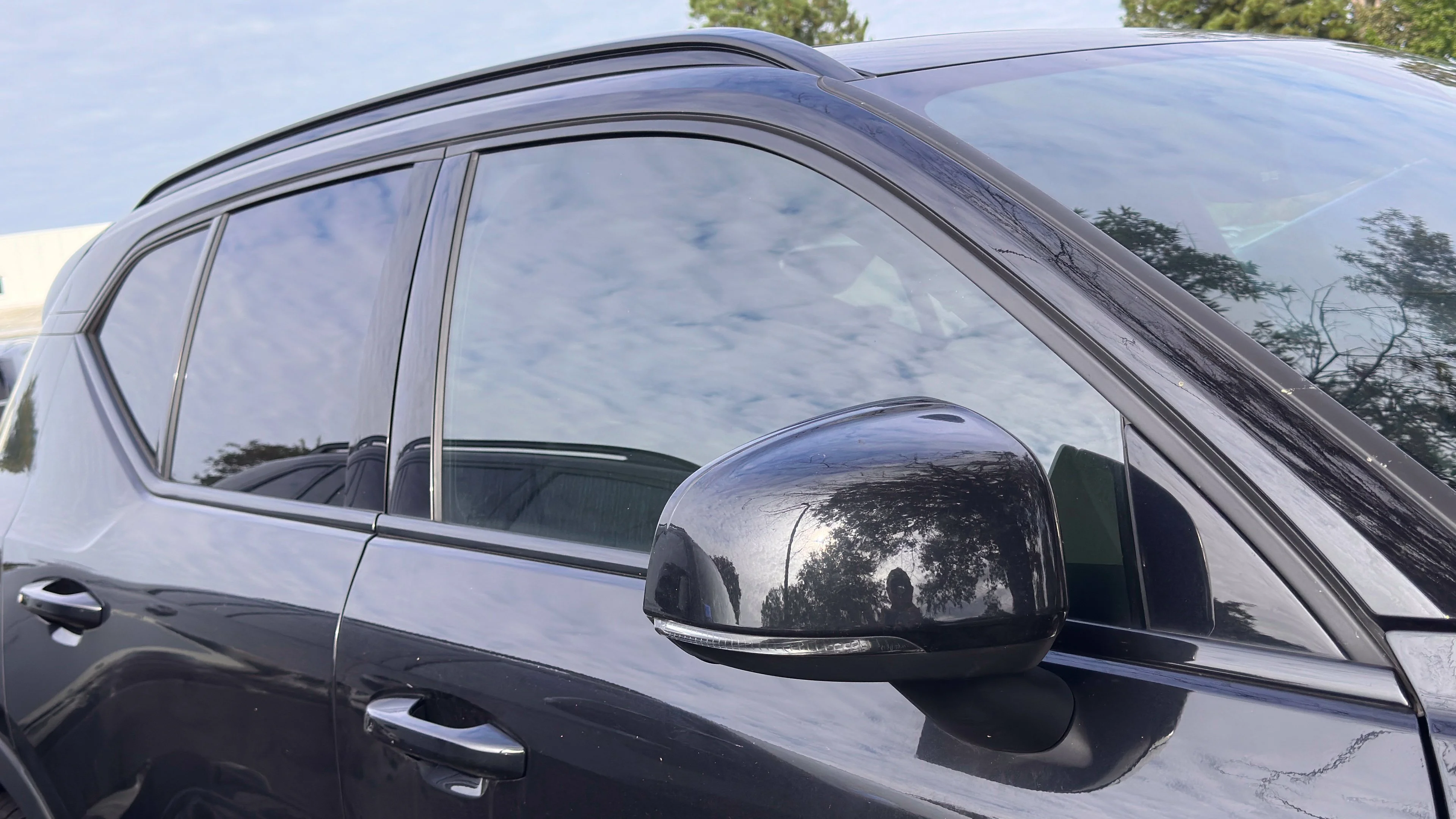 Used 2023 Onyx Black Metallic Volvo B4 Plus Dark Theme image 13