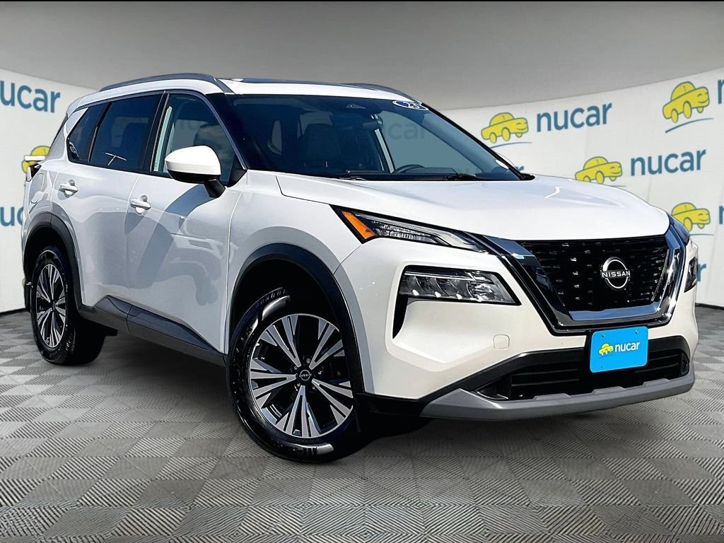 Certified Used 2023 White Nissan SV image 1