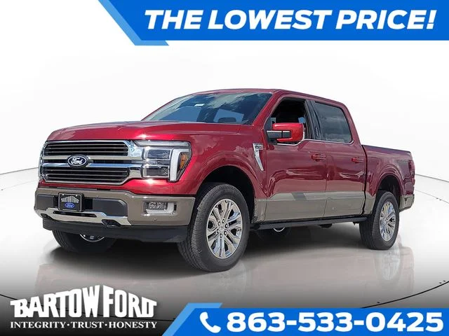 New 2026 Ruby Red Ford King Ranch image 1