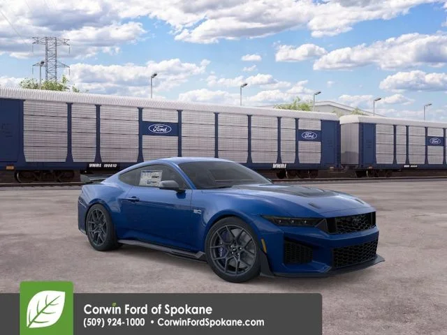 New 2026 Blue Ford Dark Horse image 1