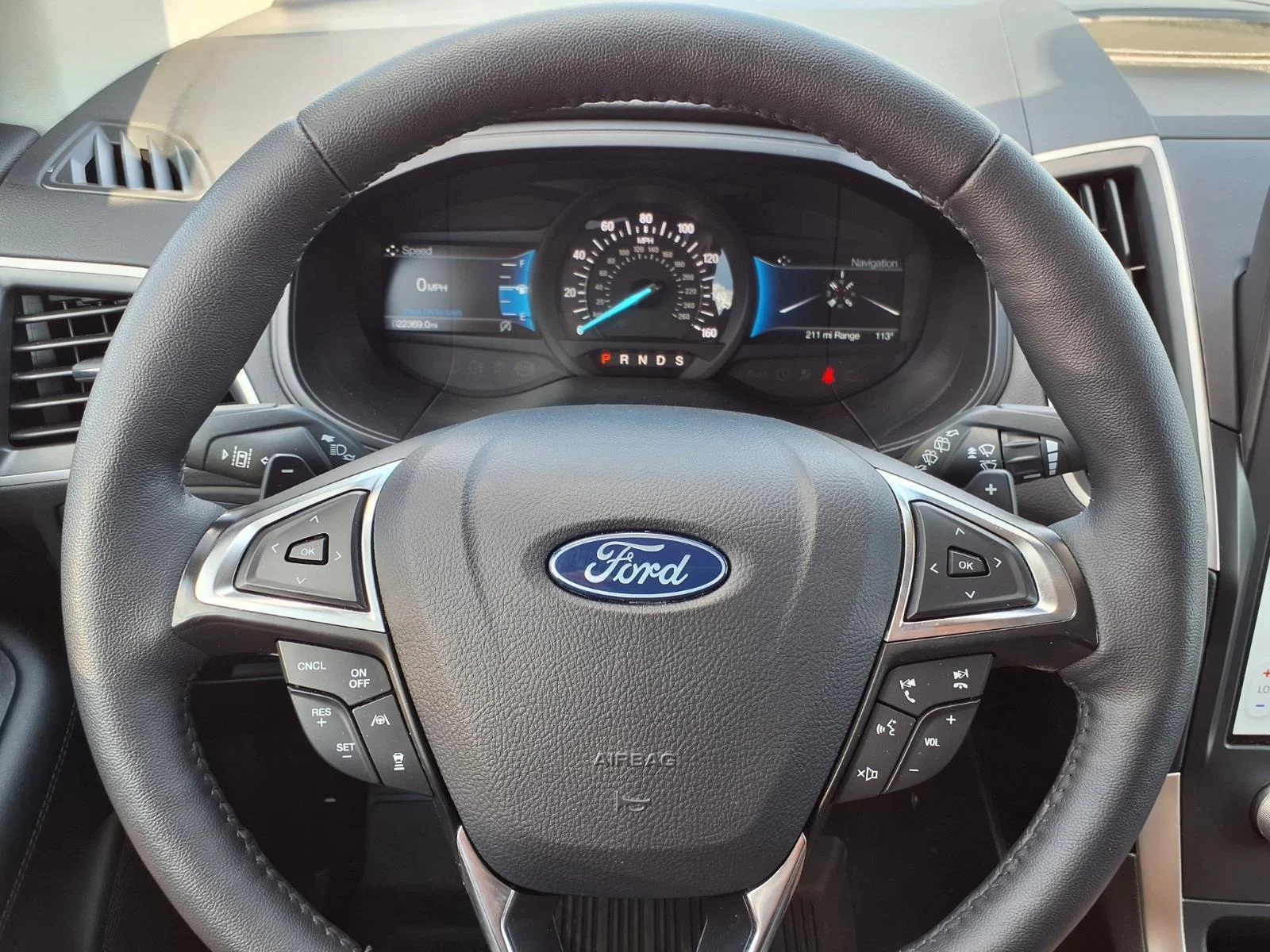 Used 2024 Rapid Red Metallic Tinted Clearcoat Ford SEL image 10