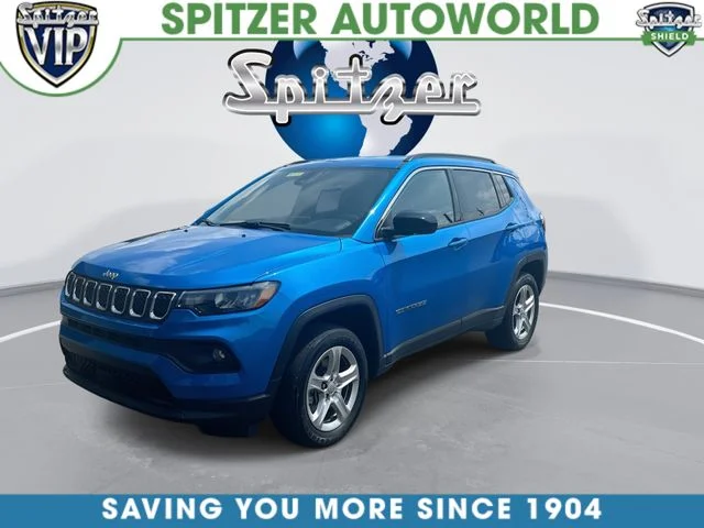 Certified Used 2023 Blue Jeep Latitude image 4
