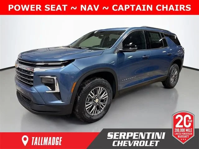 New 2026 Lakeshore Blue Metallic Chevrolet LT image 1