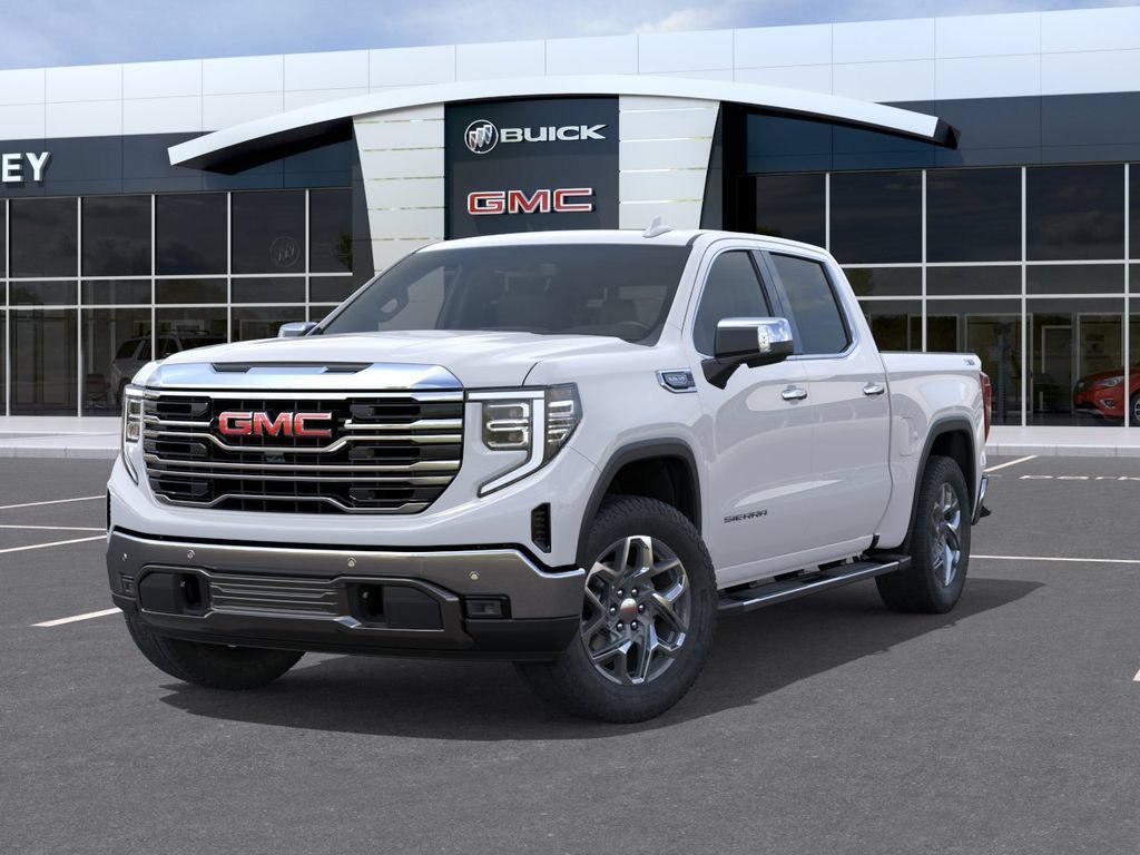 New 2026 Glacier White Tricoat GMC SLT image 6