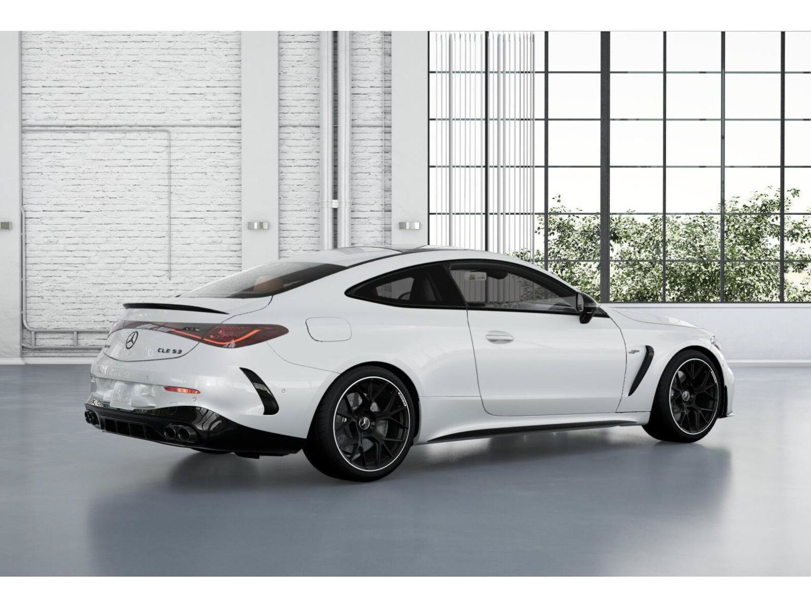New 2026 MANUFAKTUR Moonlight White Metallic Mercedes-Benz AMG® CLE 53 4MATIC+ Coupe image 32