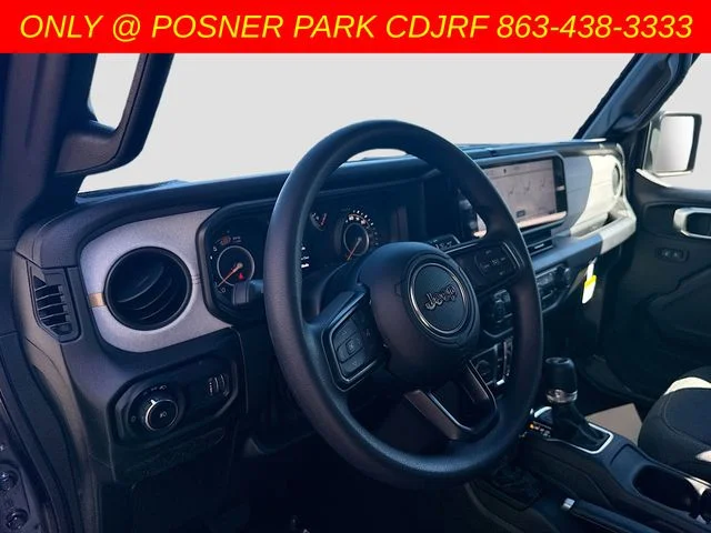 New 2026 Granite Crystal Metallic Clearcoat Jeep Sport image 9