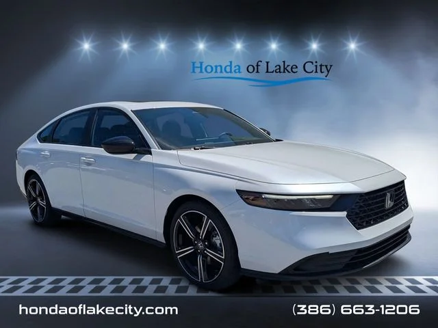 New 2026 Platinum White Pearl Honda Sport image 1