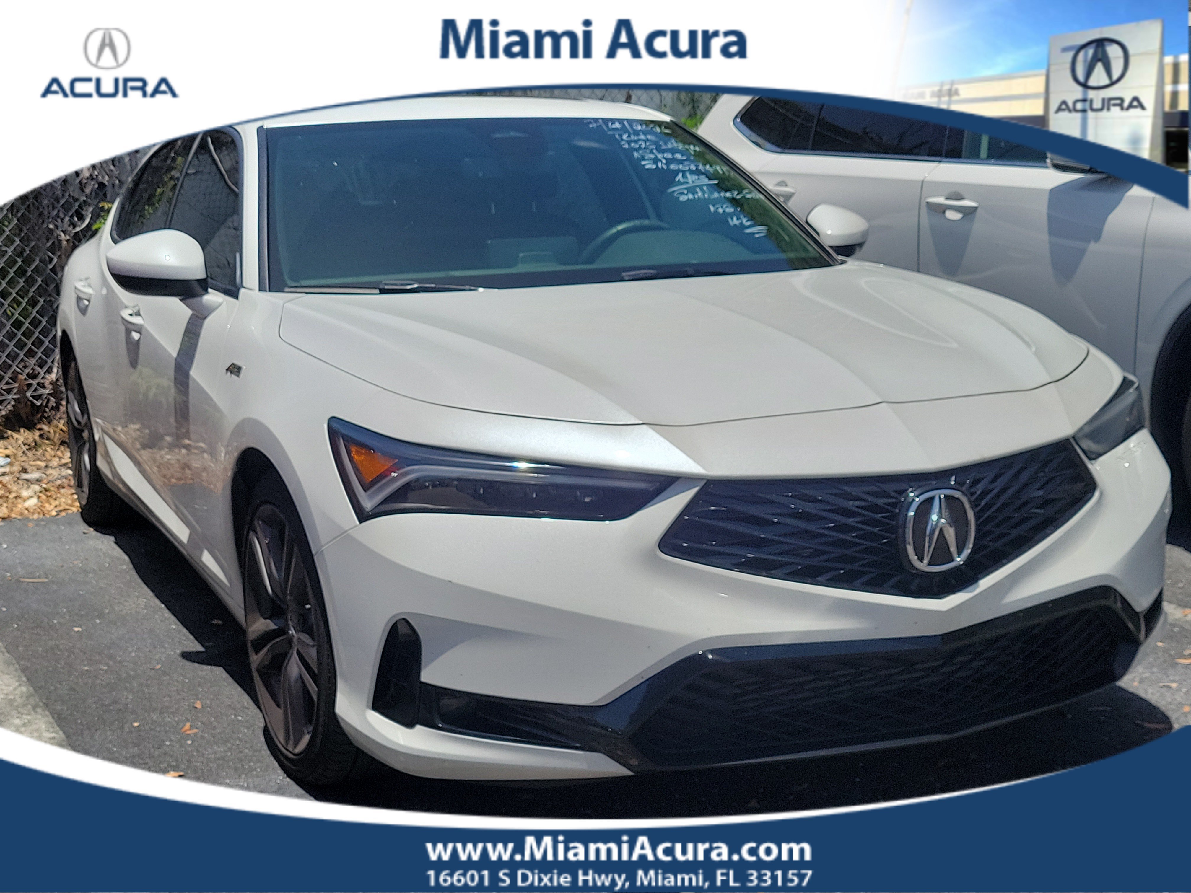 Used 2025 White Acura A-Spec Package image 1