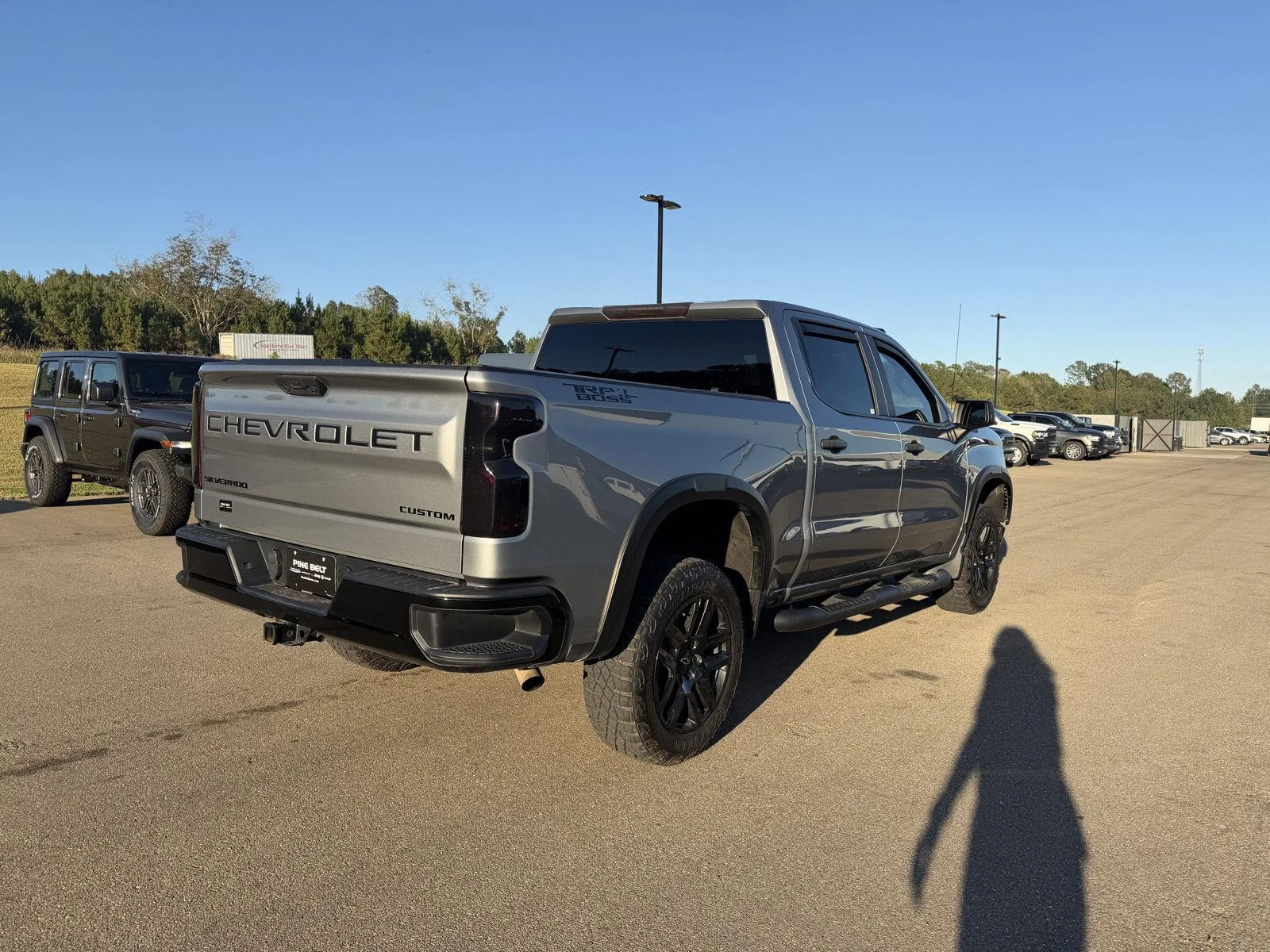 Used 2024 Sterling Gray Metallic Chevrolet Custom Trail Boss image 6
