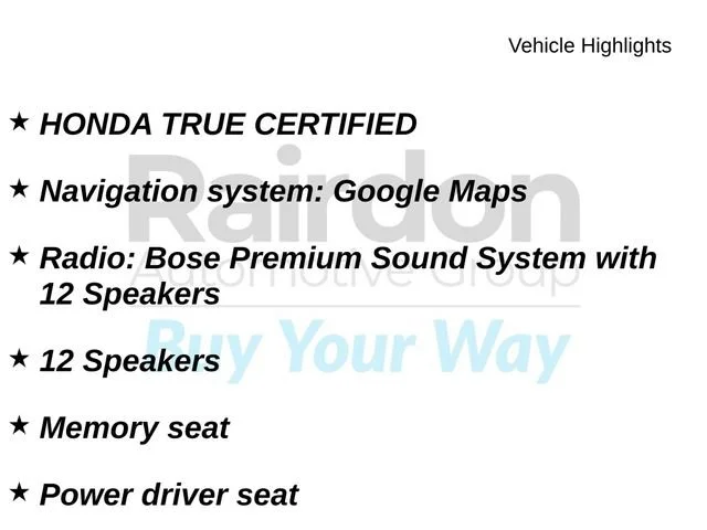 Certified Used 2026 Sunset Orange Honda TrailSport Elite image 31