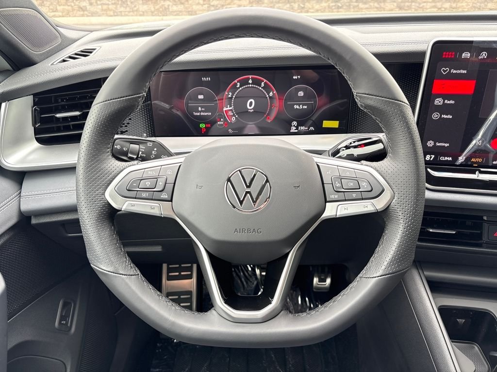 New 2026 Opal White Pearl Volkswagen 2.0T SE R-Line Black image 14