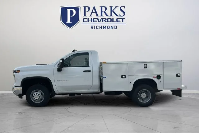 New 2025 Summit White Chevrolet Work Truck image 4