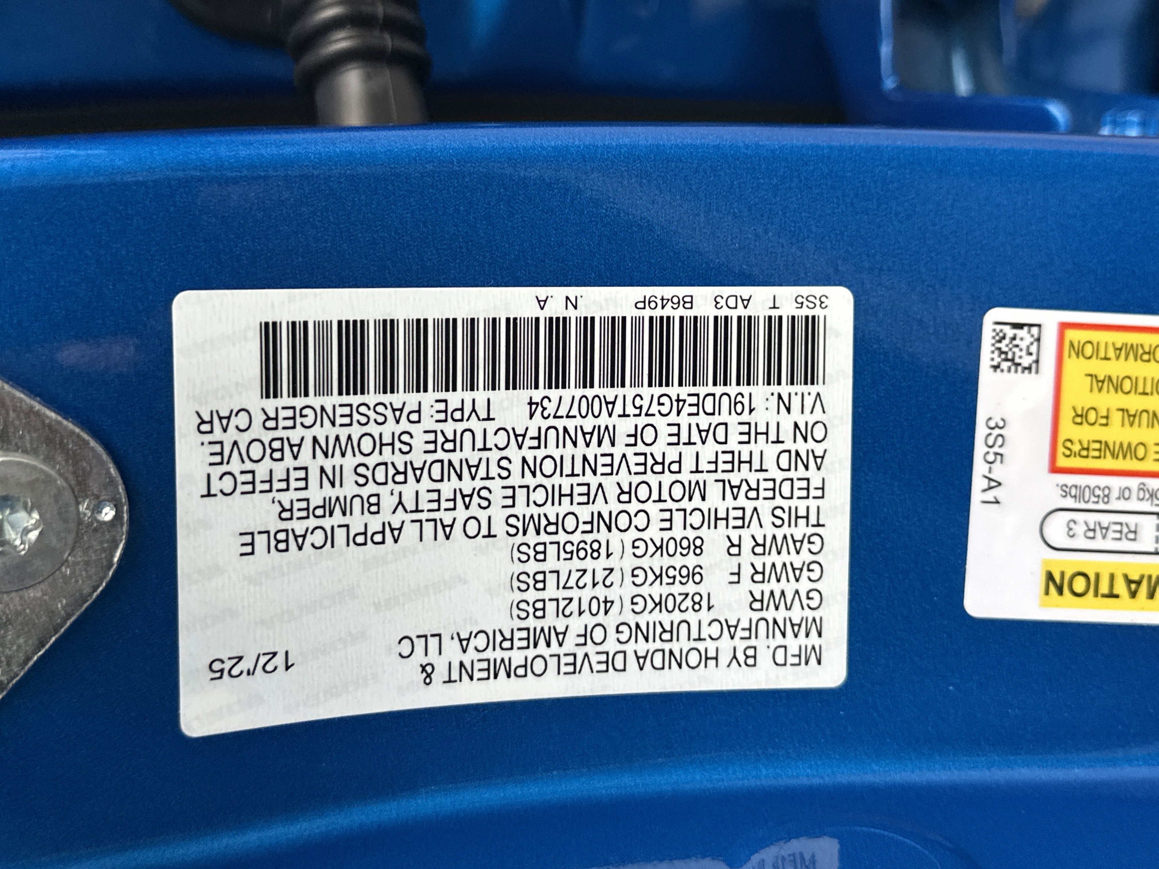 New 2026 Double Apex Blue Pearl Acura w/A-Spec Technology Package image 17