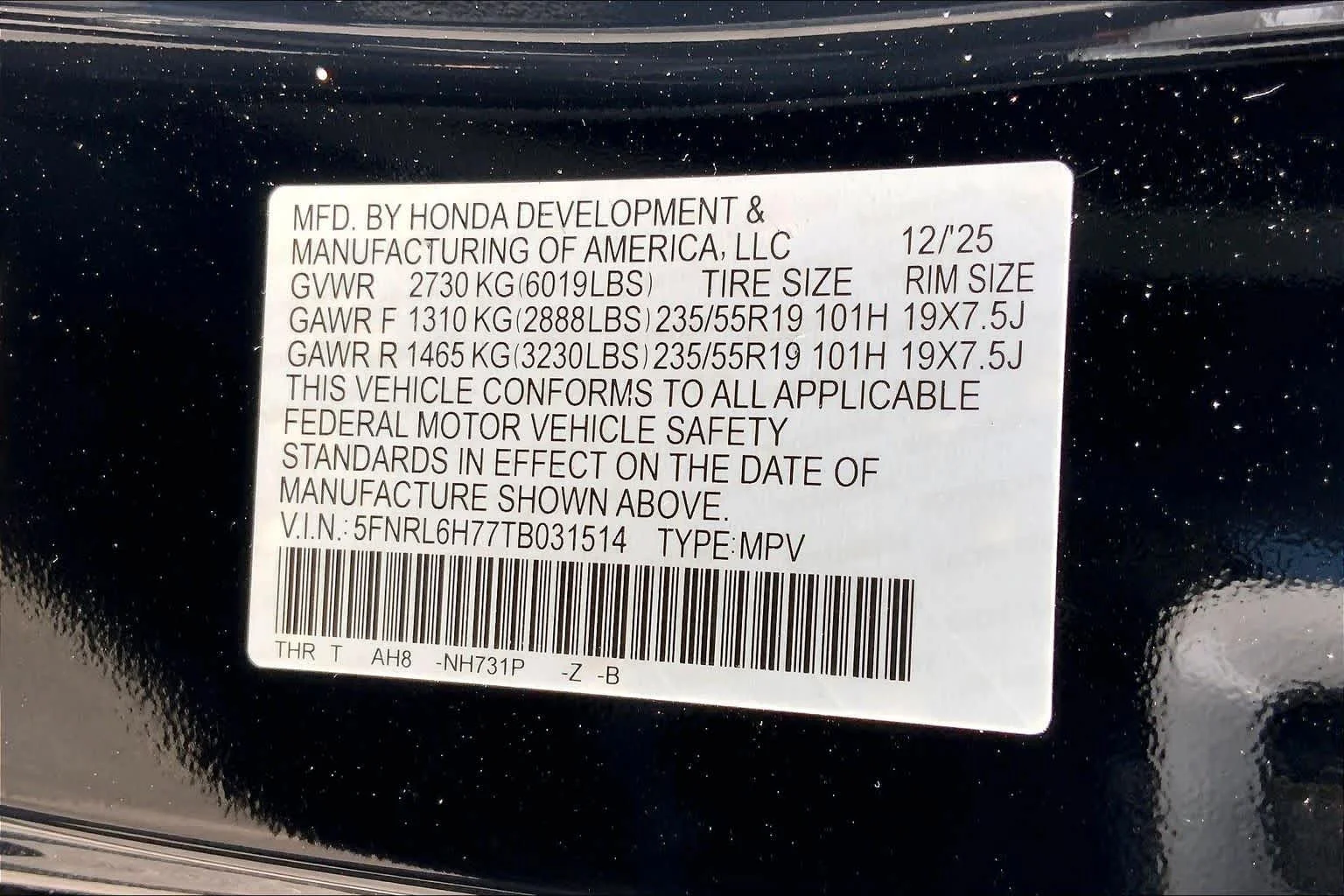 2026 Honda Odyssey Sport L - Photo 18