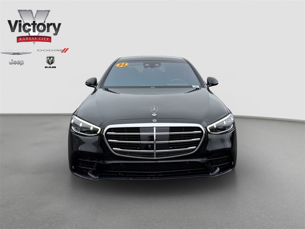 Used 2022 Mercedes-Benz S-Class S 580 with VIN W1K6G7GB1NA166945 for sale in Kansas City