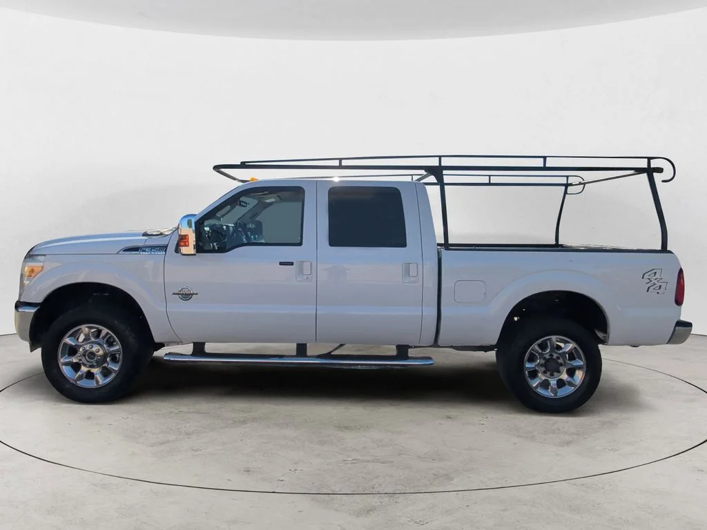 Used 2015 White Ford Lariat image 2
