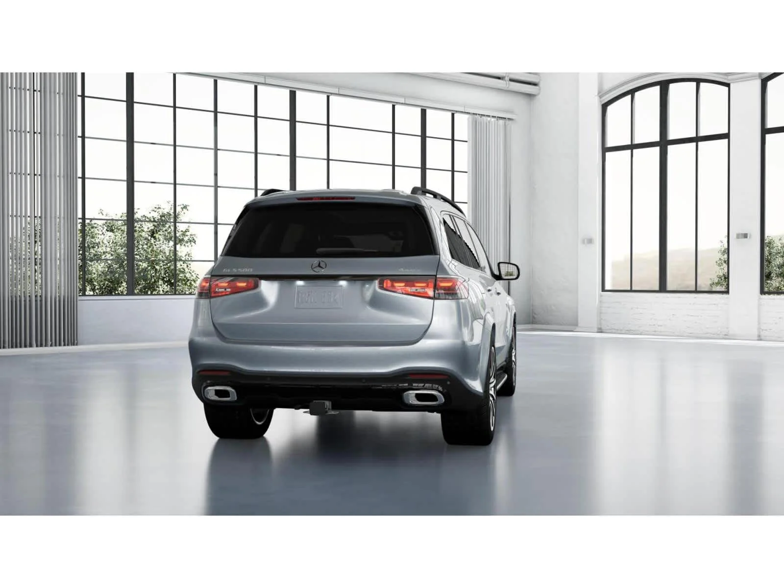 Used 2025 Cirrus Silver Metallic Mercedes-Benz GLS 580 image 23