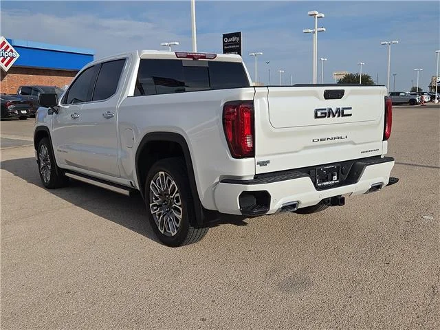 Used 2024 White Frost TRI GMC Denali Ultimate 4x4 Crew Cab 5.75 ft. box 147.4 in image 2