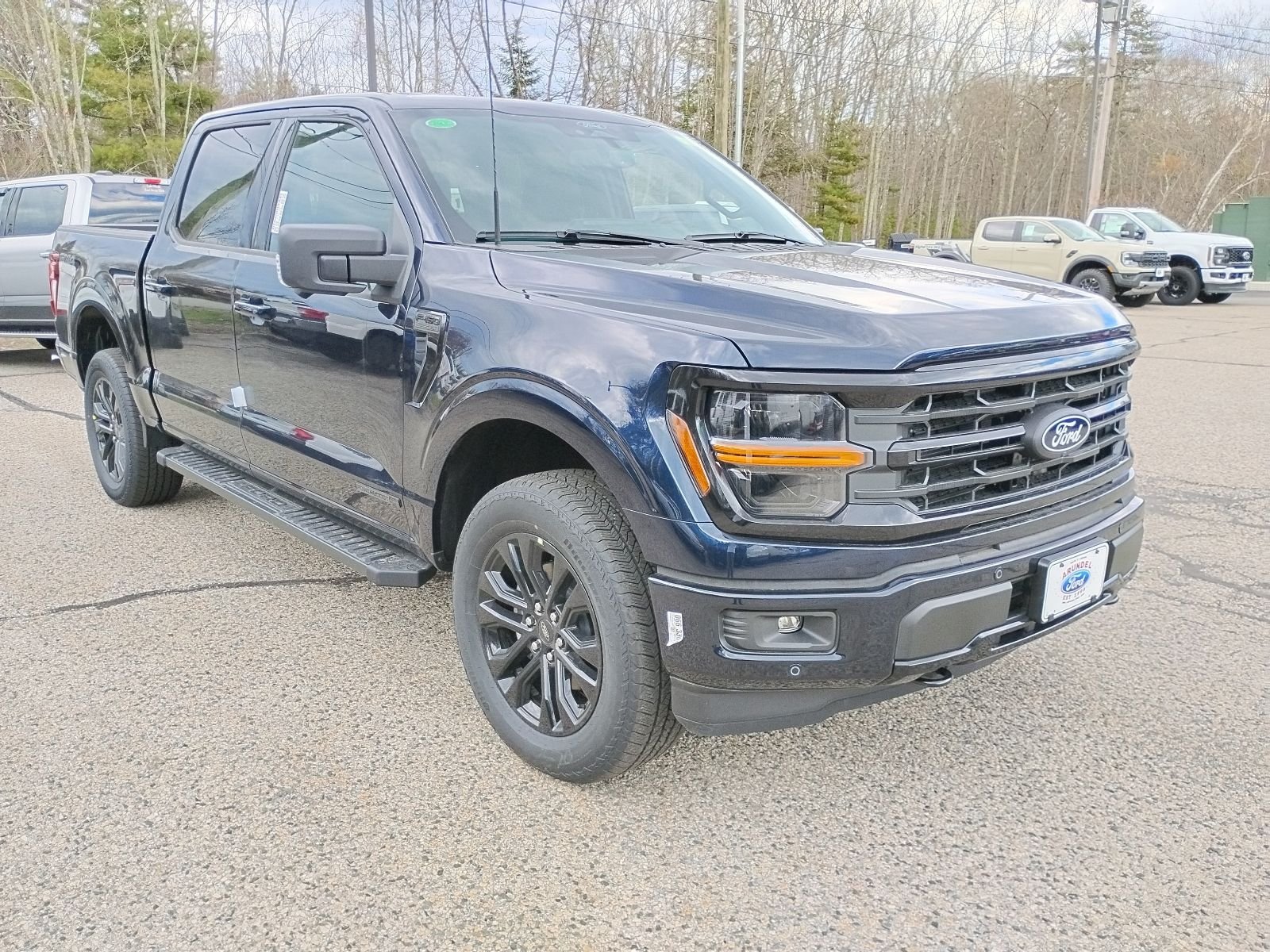 New 2026 Antimatter Blue Metallic Ford XLT image 1