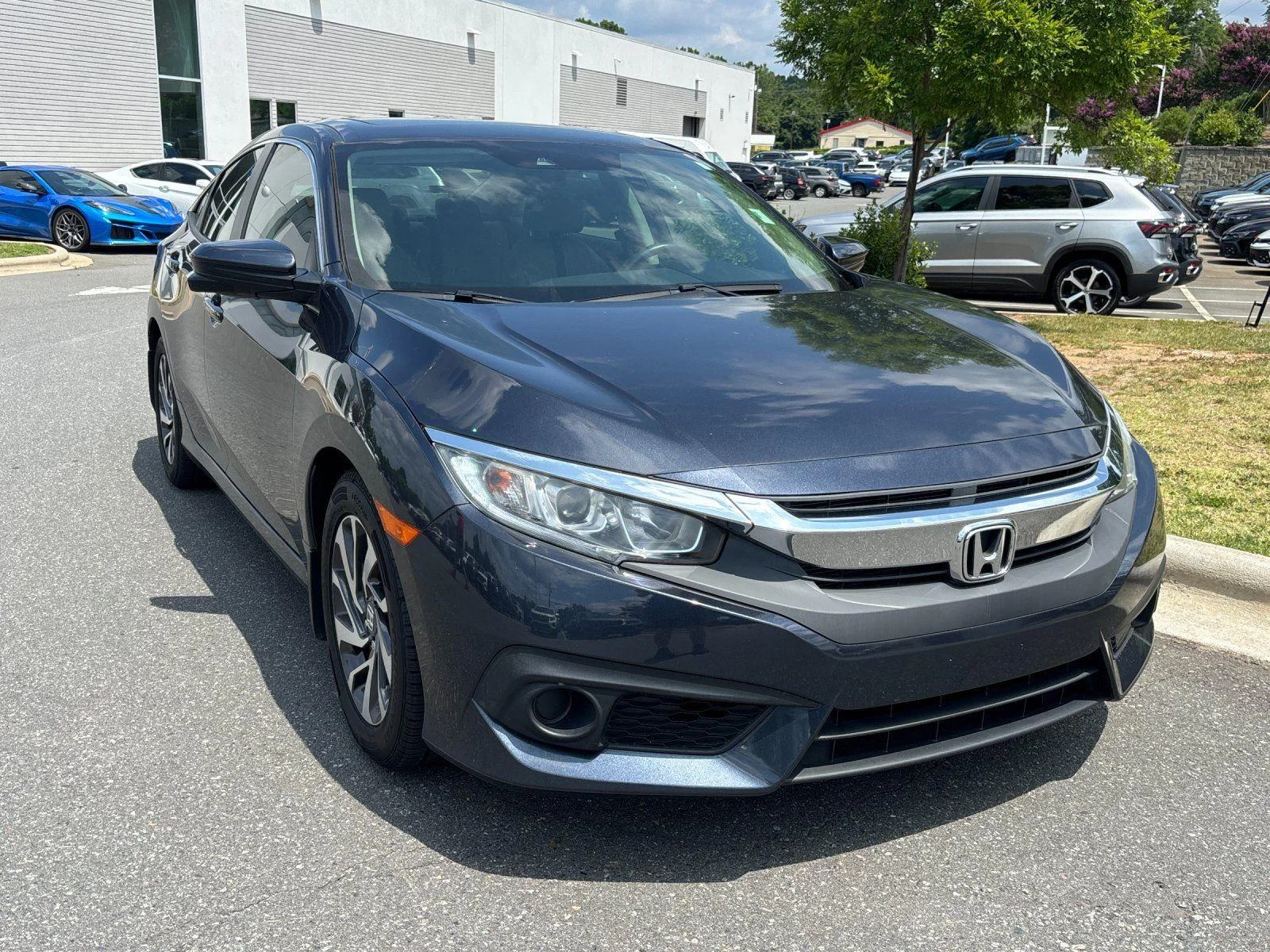 Used 2018 Cosmic Blue Metallic Honda EX image 7